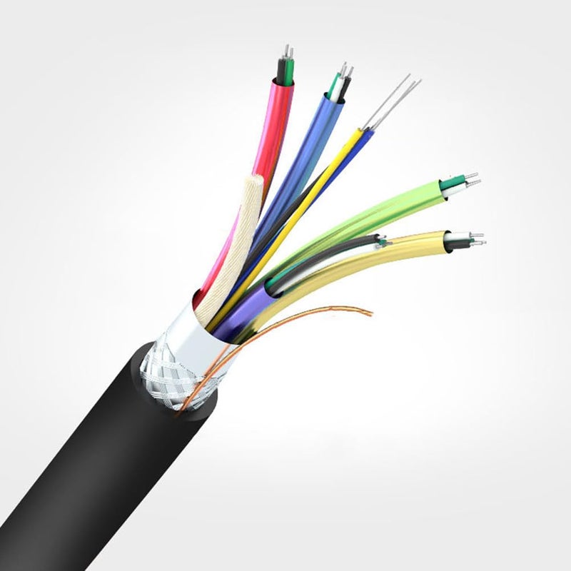 Black 59 Inch DVI Cable Ultra Fine Line High Definition Video Adapter for Computer - Image 4